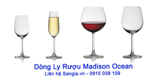 Ly rượu vang Madison Ocean