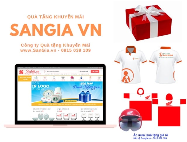 Quà tặng khuyến mại giá rẻ tại SanGia Vn