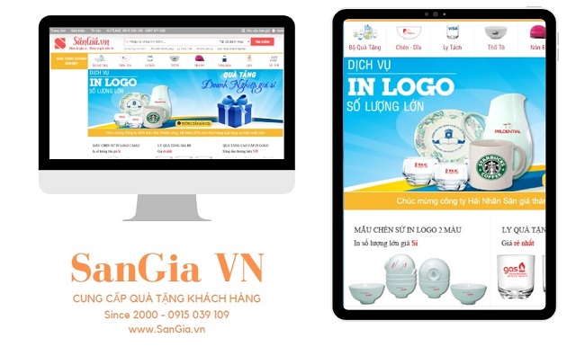 Công ty quà tặng SanGia VN chuyên cung cấp quà tặng khách hàng