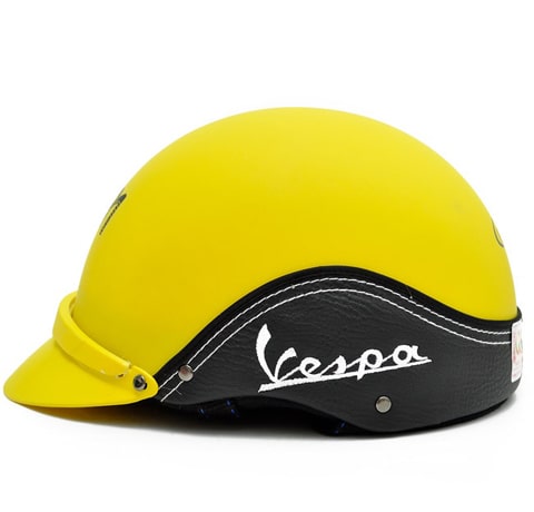 mẫu nón vespa cao cấp in logo