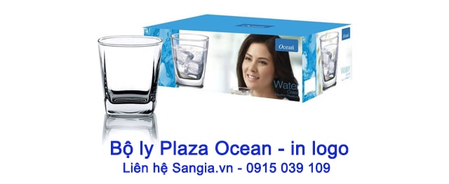 Bộ Ly Plaza Ocean In logo