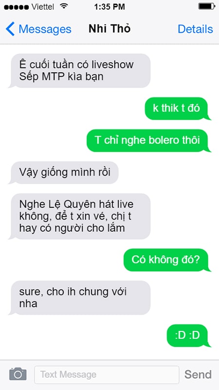 Cách Nhắn Tin Với Con Gái
