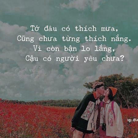 Stt thả thính siêu hay