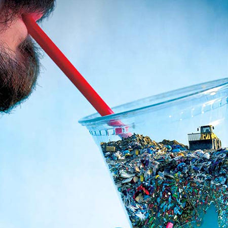 Hình ảnh rác thải nhựa ảnh hưởng sức khoẻ con người