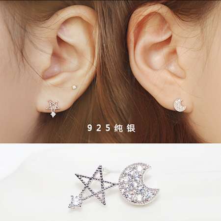 Bông Tai Inox Vỉ Kiểu Dáng Tròn/ Vuông Giá - Mẫu 7-8-9 - QF Boutique