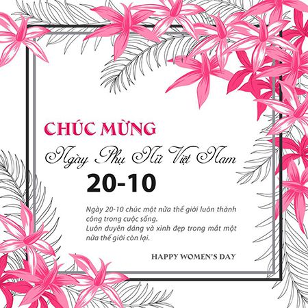 31+ Thiệp 20/10 - Ảnh Chúc Mừng 20/10 Đẹp Nhất | Sangia Vn