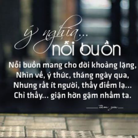 Thơ Buồn Tâm Trạng Một Mình ❤️️ Những Câu Thơ Hay Nhất