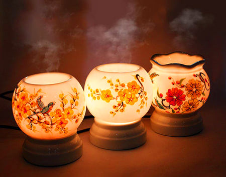 cách sử dụng đèn xông tinh dầu bát tràng