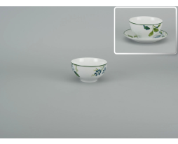 CHÉN CƠM 12cm CAMELLIA LÁ XANH MINH LONG