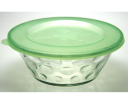 THỐ CHÉN CÓ NẮP NHỰA INDO 12,6cm