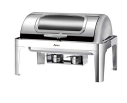 LÒ HÂM BUFFET CHỮ NHẬT CHÂN INOX (NẮP PC N5-LHKS61363-2 CHENG'S