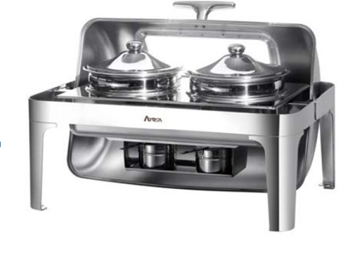 LÒ HÂM SOUP CHỮ NHẬT CHÂN INOX (NẮP PC) N5-LHKS61383