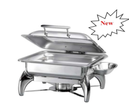 LÒ HÂM BUFFET VUÔNG NẮP KIẾNG CHÂN INOX 2/3 N5-LHAT62293 CHENG'S
