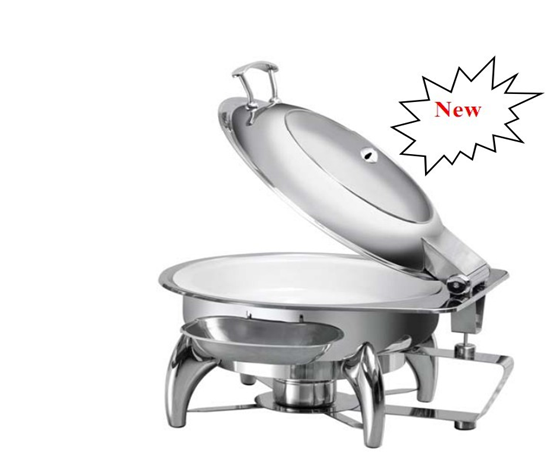 LÒ HÂM BUFFET TRÒN NẮP KIẾNG CÓ CHÂN N5-LHAT52293