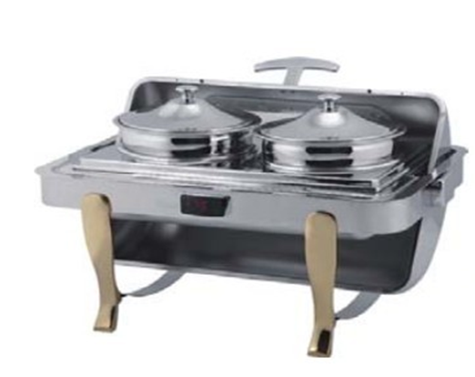 LÒ ĐIỆN HÂM SOUP CHỮ NHẬT CHÂN VÀNG ( NẮP PC) DÙNG ĐIỆN N5-LHDSK61181