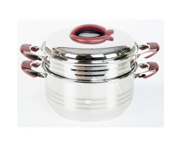 XỬNG HẤP INOX 2 TẦNG 3 ĐÁY 32cm HAPPY COOK