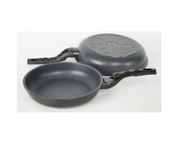 CHẢO NHÔM SIÊU BỀN VÂN ĐÁ 26cm HAPPY COOK