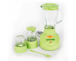 MÁY XAY SINH TỐ 3 CỐI THUỶ TINH 1.5 LÍT HAPPY COOK
