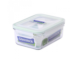 HỘP ĐỰNG THUỶ TINH HÌNH CHỮ NHẬT 715ML GLASSLOCK