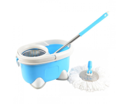BỘ LAU NHÀ 360 ĐỘ LỒNG INOX HAPPY'S MOP HAPPY COOK