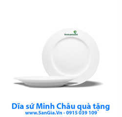MÃU DĨA SỨ 20cm MINH CHÂU (GIÁ CHƯA GỒM IN LOGO)