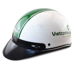 NÓN BẢO HIỂM QUÀ TẶNG QUẢNG CÁO VIETCOMBANK