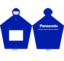 ÁO MƯA QUÀ TẶNG PANASONIC