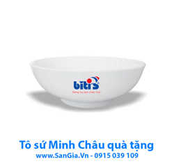 TÔ SỨ TRẮNG MINH CHÂU 15cm LÀM QUÀ TẶNG GIÁ RẺ