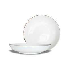 ĐĨA SỨ KIỂU HÀN QUỐC 20cm MINH CHÂU MẠ VÀNG QUÀ TẶNG ĐỘC ĐÁO