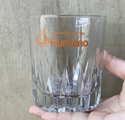 QUÀ TẶNG ĐỘC ĐÁO MẪU LY ĐÁY KHÍA 280ML THÁI LAN 