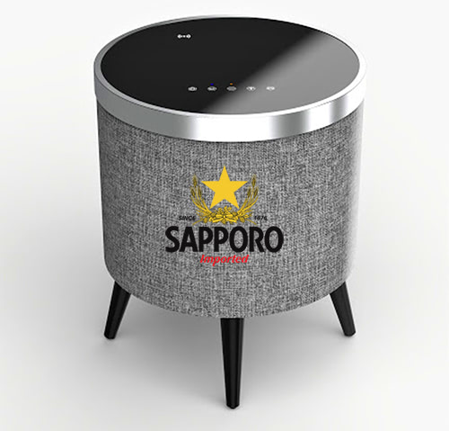 MẪU LOA BLUETOOTH NGHE NHẠC ĐỂ BÀN IN LOGO SAPPORO