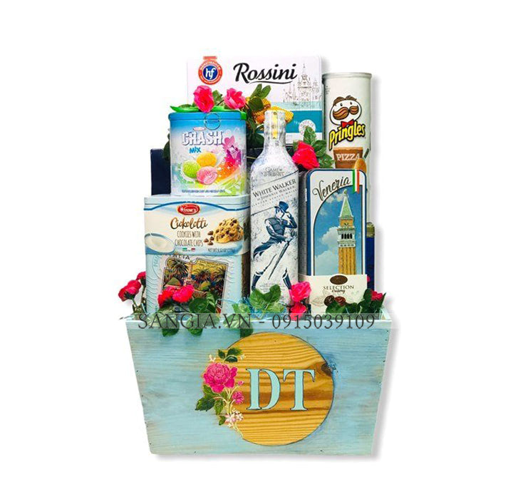 GIỎ QUÀ TẶNG GIÁ RẺ BẰNG CÓI GQ041