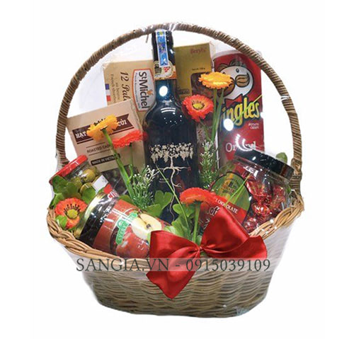 MẪU GIỎ QUÀ ĐẸP ĐƠN GIẢN TẶNG KHÁCH