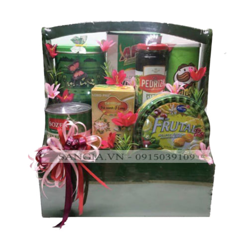 MẪU GIỎ QUÀ ĐẸP BẰNG GỖ CAO CẤP