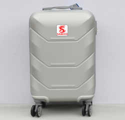 VALI QUẢNG CÁO VÂN CHỮ V XÁM 28inch IN LOGO BIA SÀI GÒN