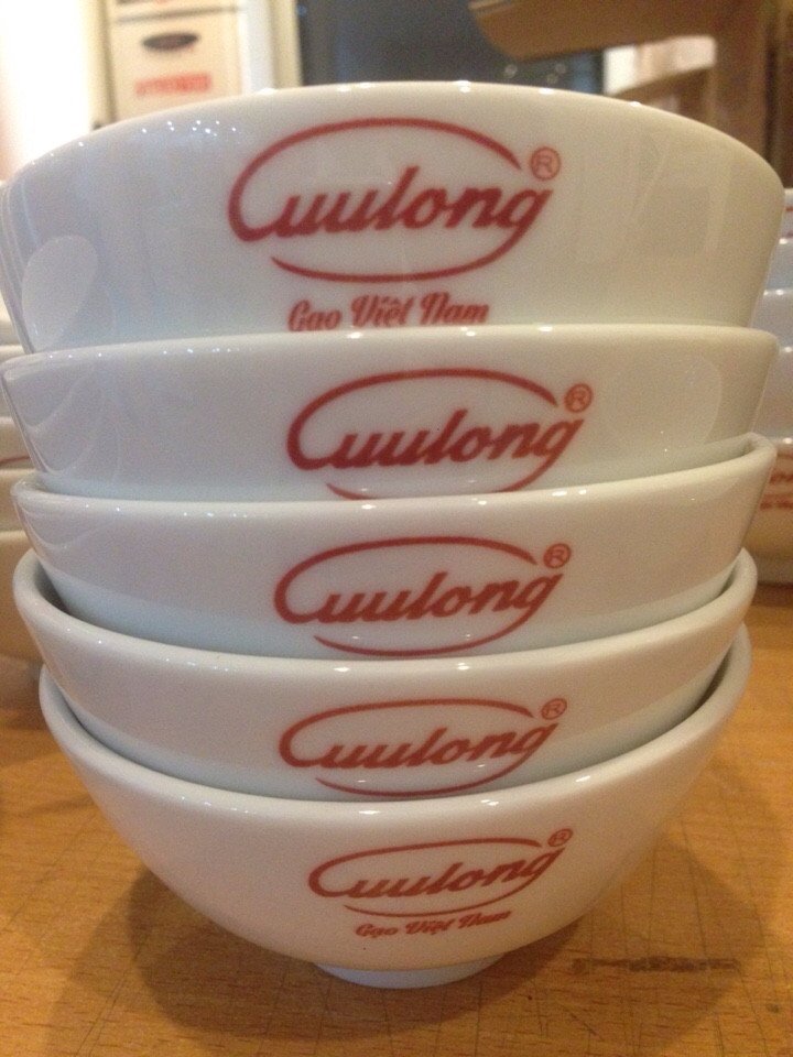 MẪU CHÉN CƠM CK IN LOGO 1 MÀU (GIÁ CHÉN + IN)