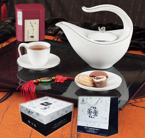 BỘ TRÀ 0.45L ANH VŨ BẠCH KIM MINH LONG SIÊU ĐỘC LẠ