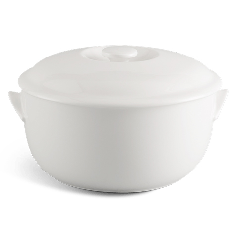 THỐ SỨ ĐỰNG CƠM 22cm CAO 15cm JAS LY'S TRẮNG NGÀ MINH LONG