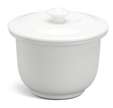 THỐ SỨ 0.33L CAO 10cm DAISY LY'S TRẮNG NGÀ MINH LONG