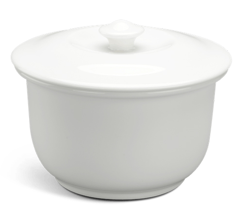 THỐ SỨ 0.88L CAO 11cm DAISY LY'S TRẮNG NGÀ MINH LONG