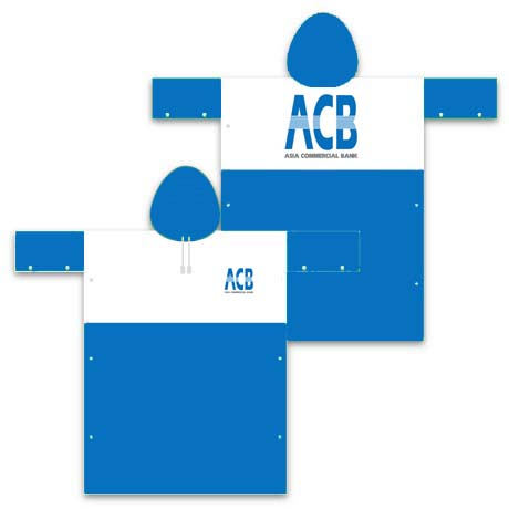 ÁO MƯA QUÀ TẶNG ACB