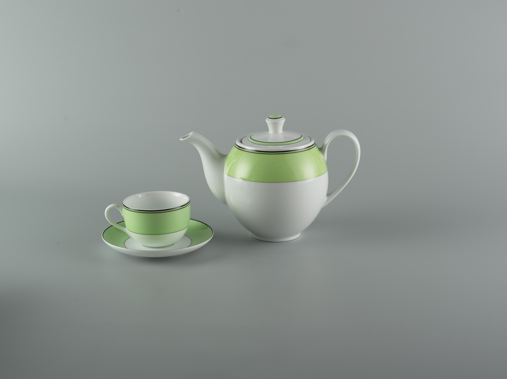 BỘ TRÀ 0.8L CAMELLIA XANH LÁ NON MINH LONG