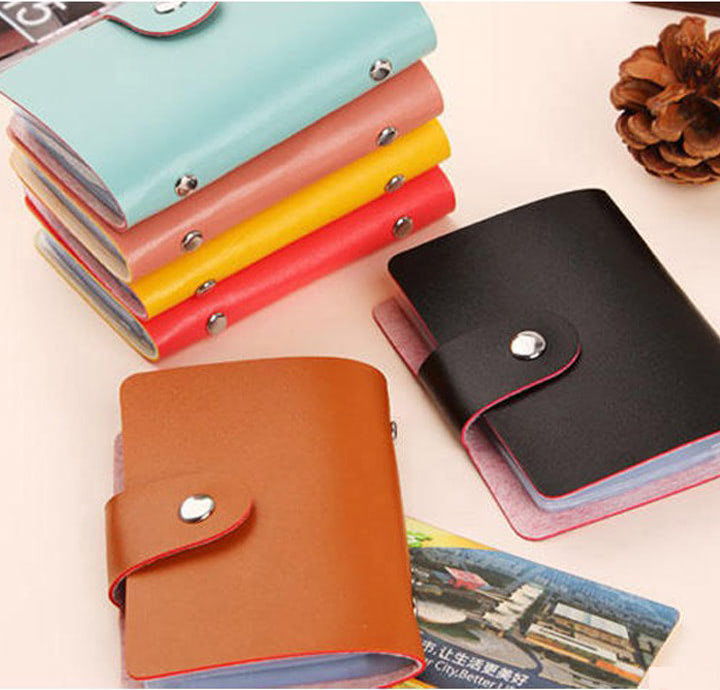 MẪU VÍ ĐỰNG NAME CARD SIMILI IN LOGO CÓ VAI CÀI