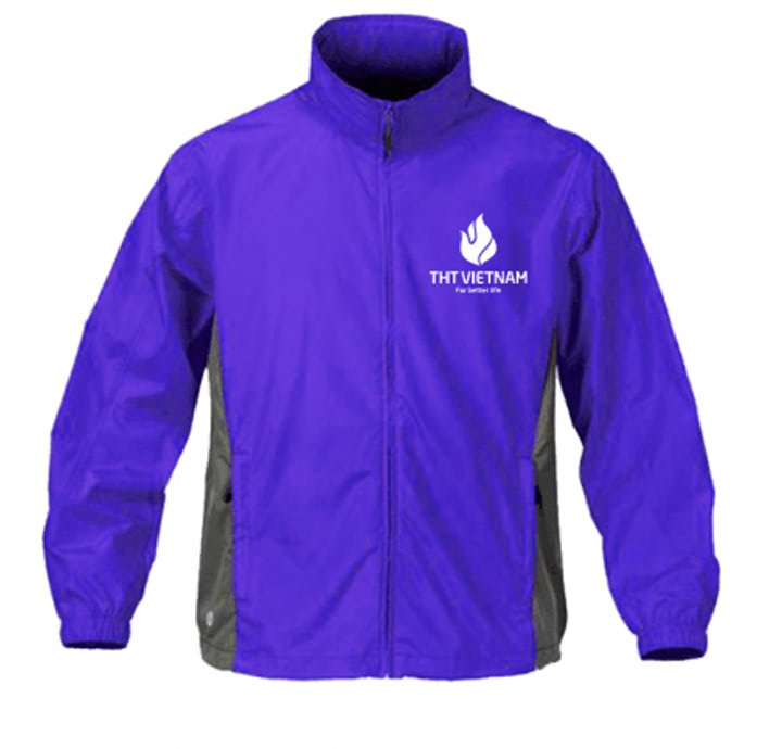 MẪU ÁO KHOÁC IN LOGO THỂ THAO THT VIETNAM