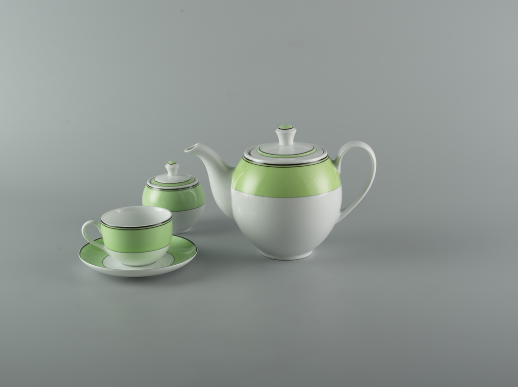 BỘ TRÀ 1.1L CAMELLIA XANH LÁ NON MINH LONG