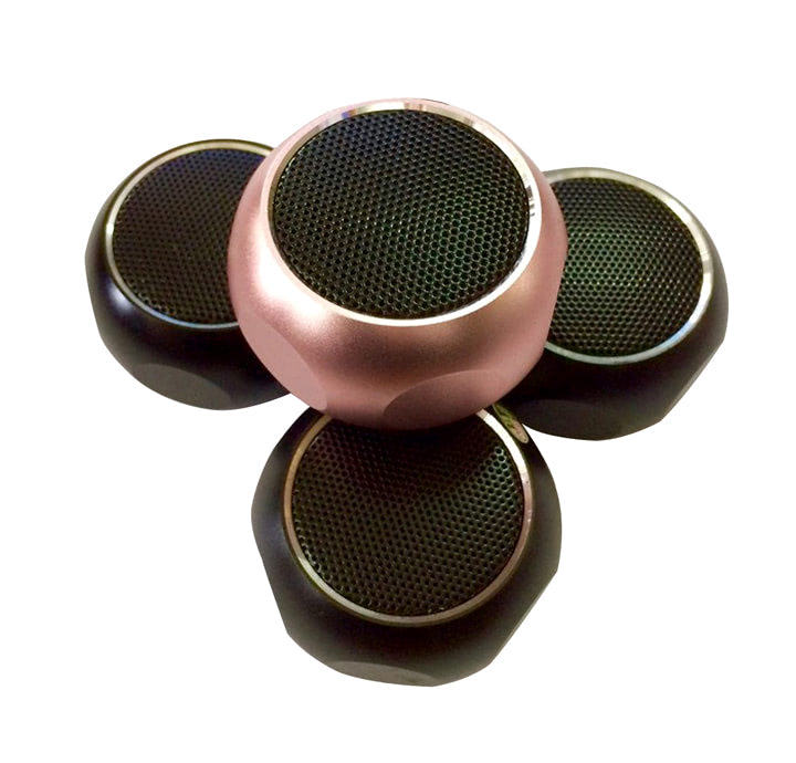 MẪU LOA BLUETOOTH DỄ THƯƠNG VỎ KIM LOẠI KHẮC LOGO