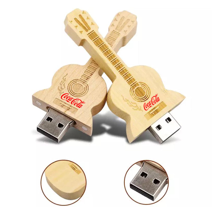 MẪU USB GỖ IN LOGO COCA COLA LÀM QUÀ TẶNG KHÁCH HÀNG