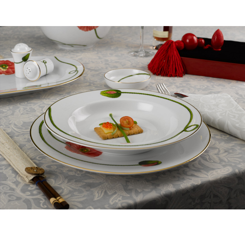 BỘ BÀN ĂN 23SP CAMELLIA KẾT DUYÊN MINH LONG