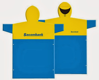 GIÁ IN LOGO LÊN ÁO MƯA QUẢNG CÁO (CHỈ TÍNH GIÁ IN)