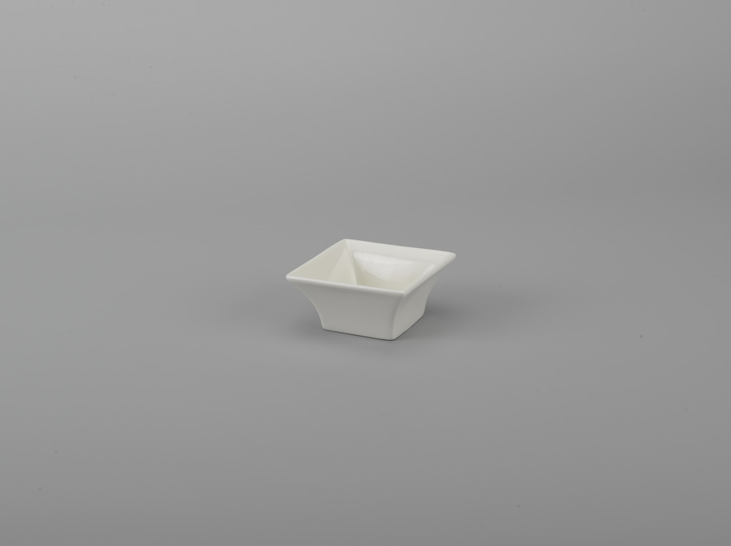 CHÉN CHẤM 7cm VUÔNG IP TRẮNG MINH LONG